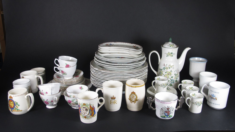 A part Royal Doulton Champagne pattern tea service, a 20th February