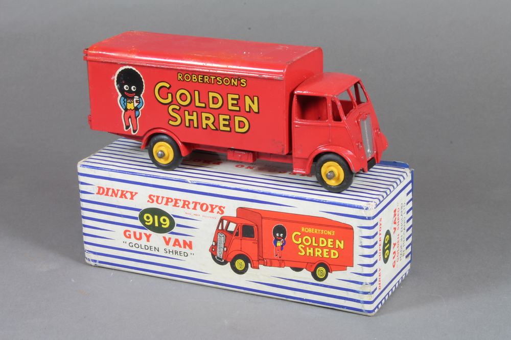 激レア美品　DINKY SUPERTOYS LEYLANDトラック　ミニカー A Dinky Super Toys Guy van No.919 advertising | 4th September 2013