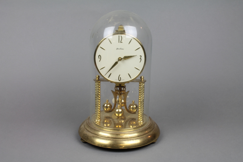 A 400 day clock complete with glass dome by Bentima 29th January 2014