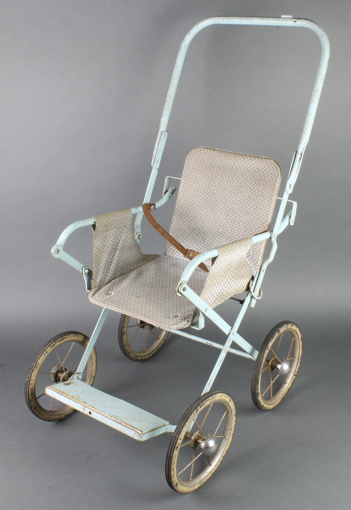 A child's metal push chair 13th April 2016 Denhams
