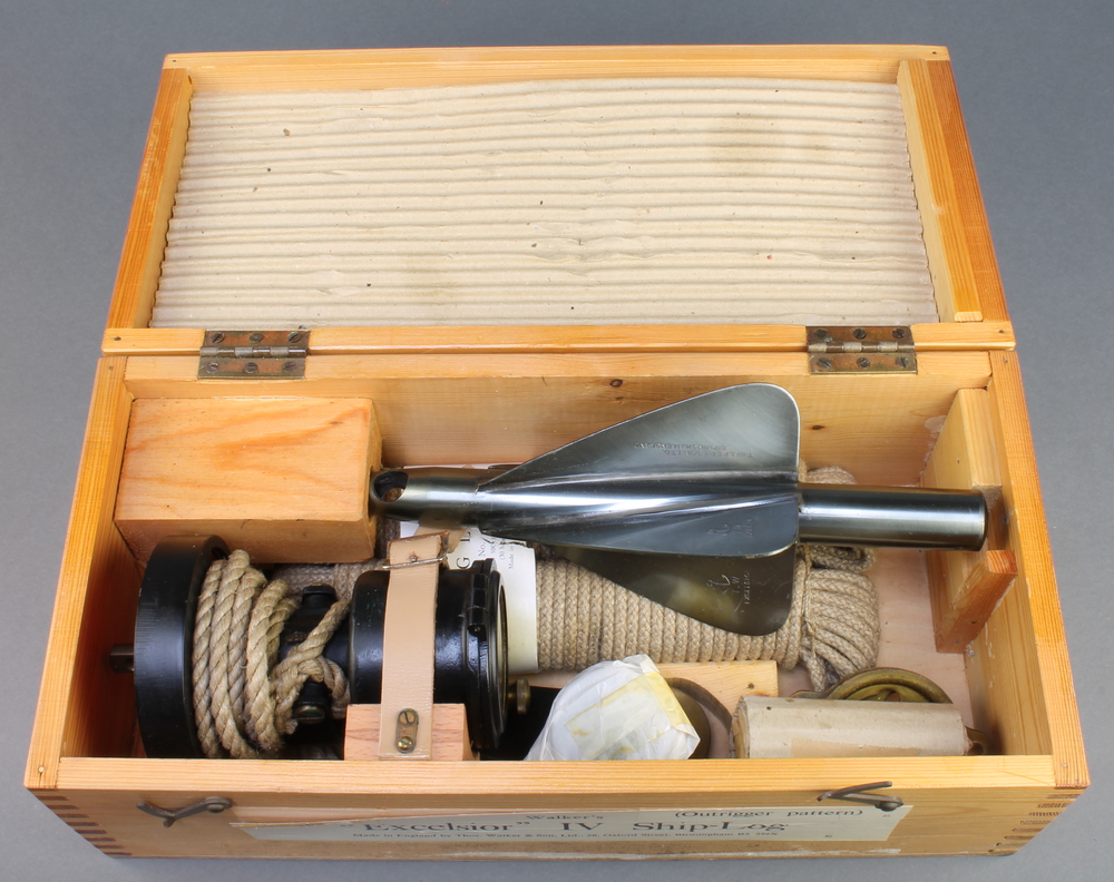 A Walkers "Excelsior" IV ShipLog, boxed and as new 6th September