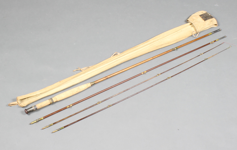 A Hardy Brothers "The Alnwick Greenheart" fishing rod 5th December