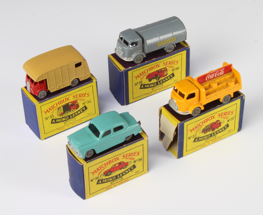 Jouet Ancien Matchbox Lesney Moko Snow Trac - Boîte D’origine N°35