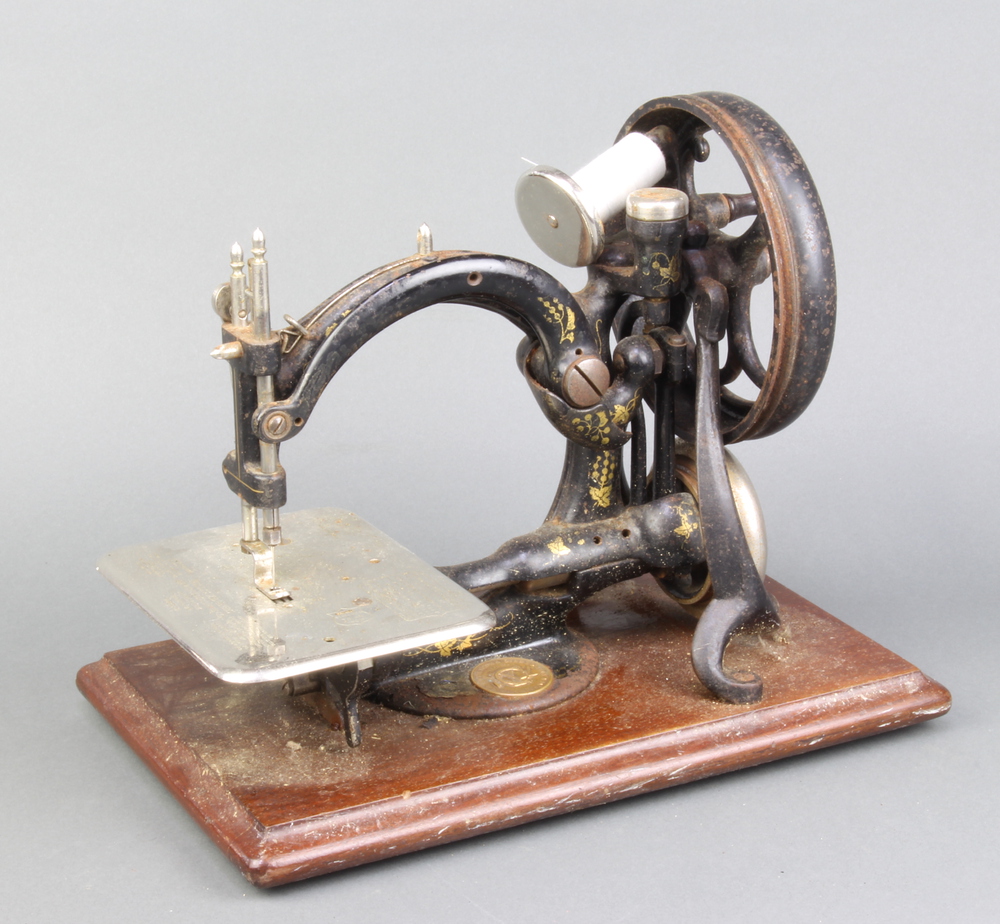 A Wilcox and Gibbs sewing machine 26th March 2020 Denhams