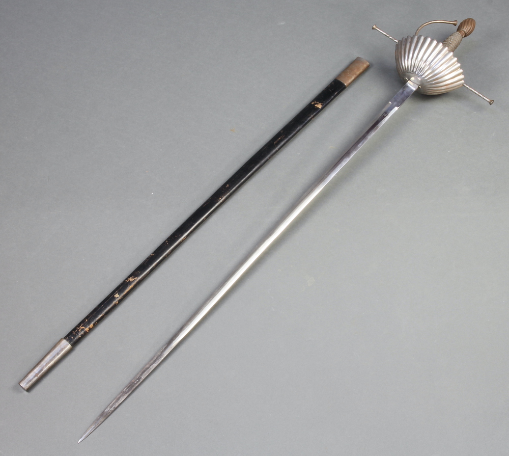 A 17th Century style Spanish sword with lancet hilt 12th January 2022