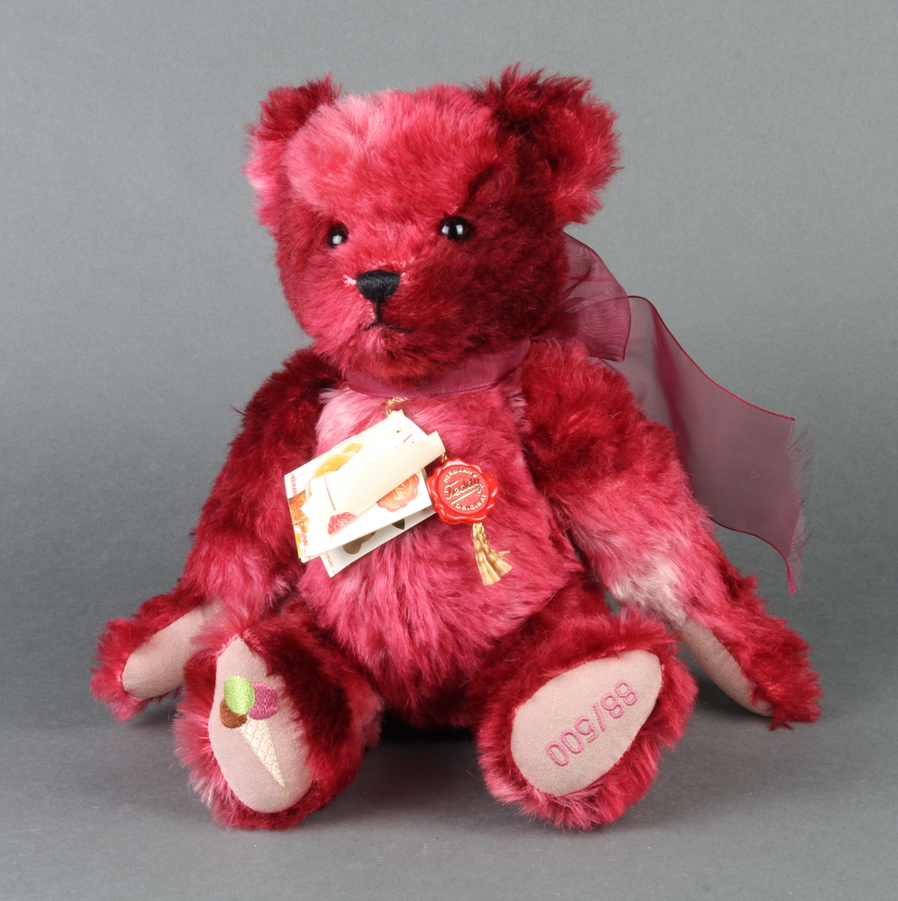 A Steiff limited edition Amareno teddy bear no.88 of 12th January