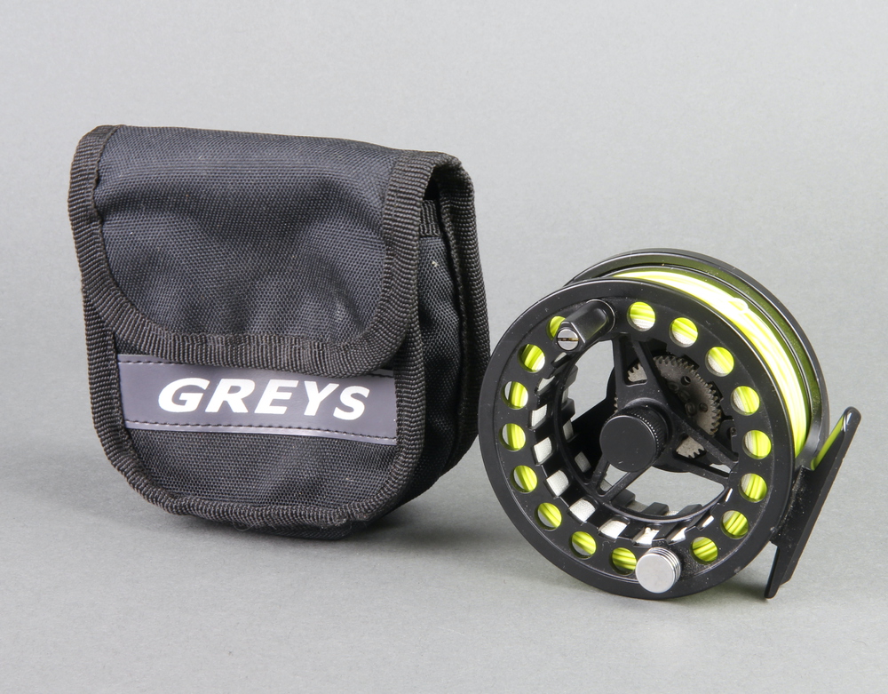 A Greys GX300 trout fishing reel 6/8 line weight with 12th January