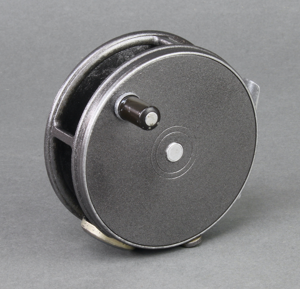 A Hardy 1950's Perfect 3 7/8" trout fishing reel with 21st September