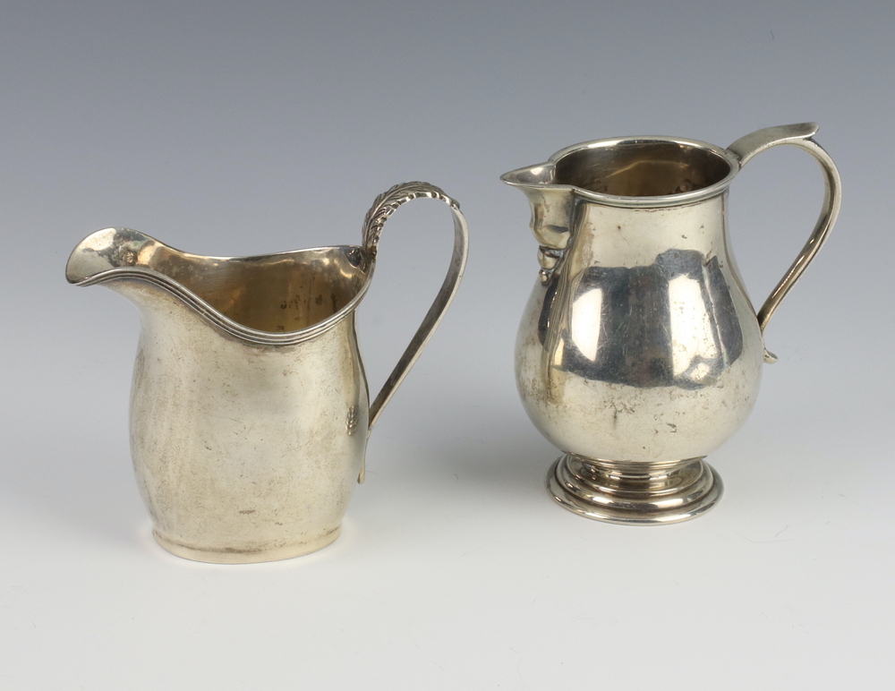 A style silver cream jug Chester 1915 23rd February 2023