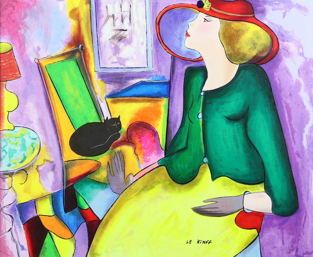 Linda Le Kinff, artists proof limited edition 23rd February 2023