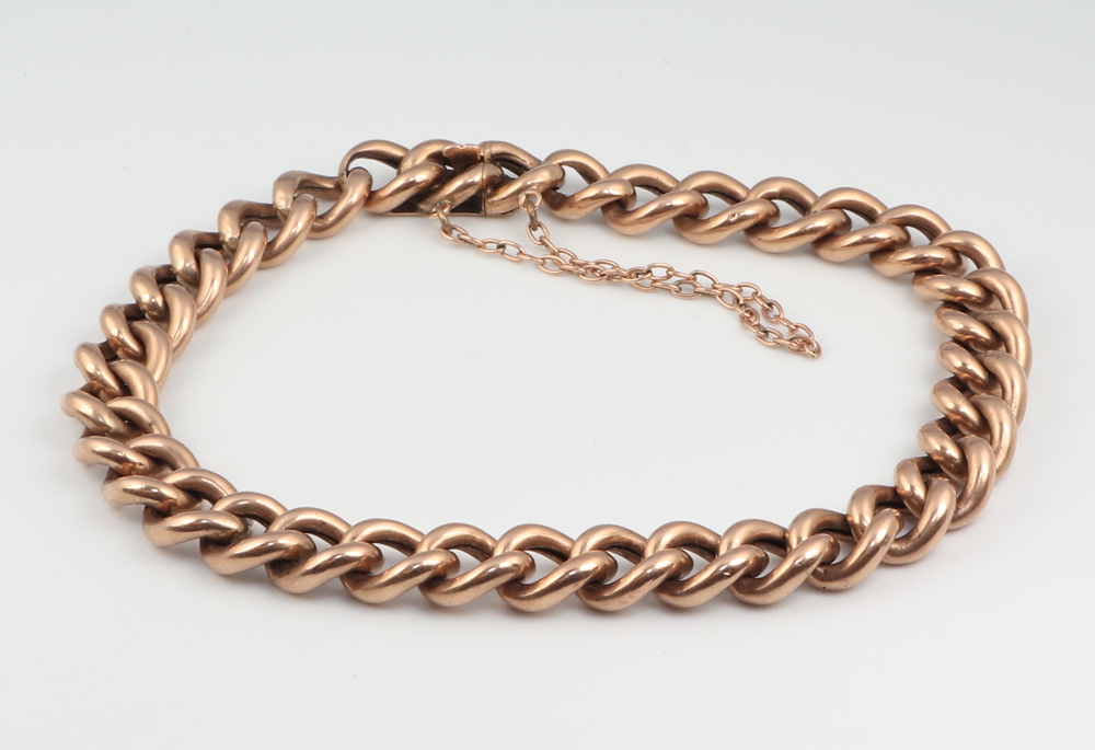 a-9ct-yellow-gold-bracelet-18cm-10-grams-23rd-march-2023-denhams