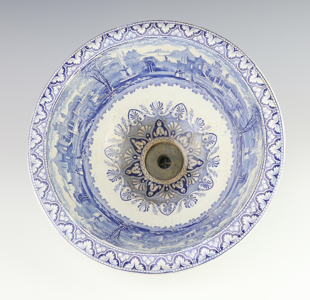 A Victorian Thomas Twyford transfer print blue and 20th April 2023