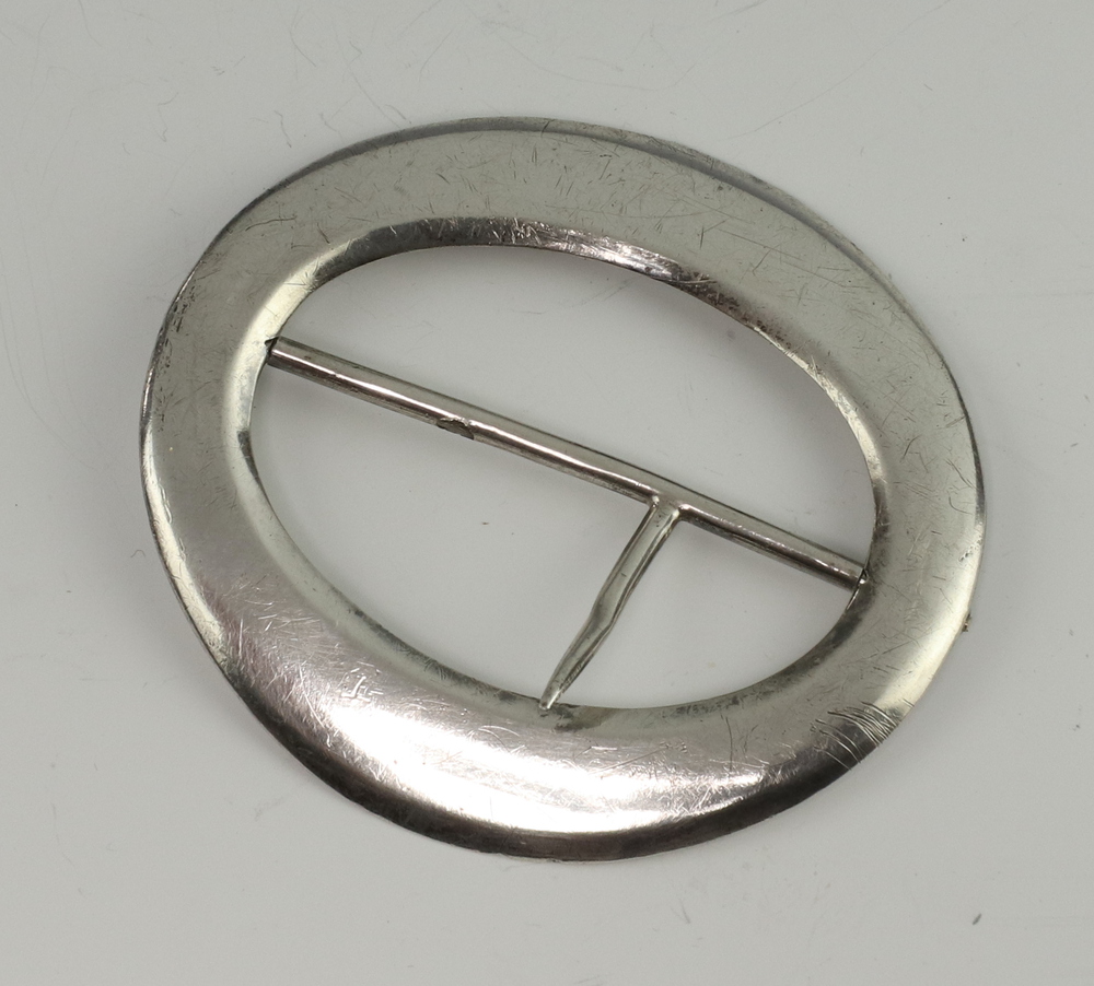 A Victorian silver buckle Chester 1900 33 grams 15th June 2023 Denhams