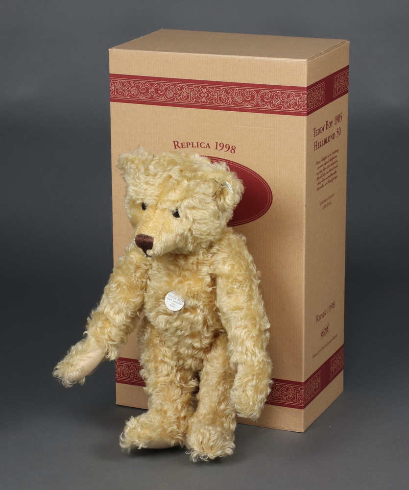 Steiff, a replica 1998 Teddy Boy 1905 Hellblond 50 | 10th August