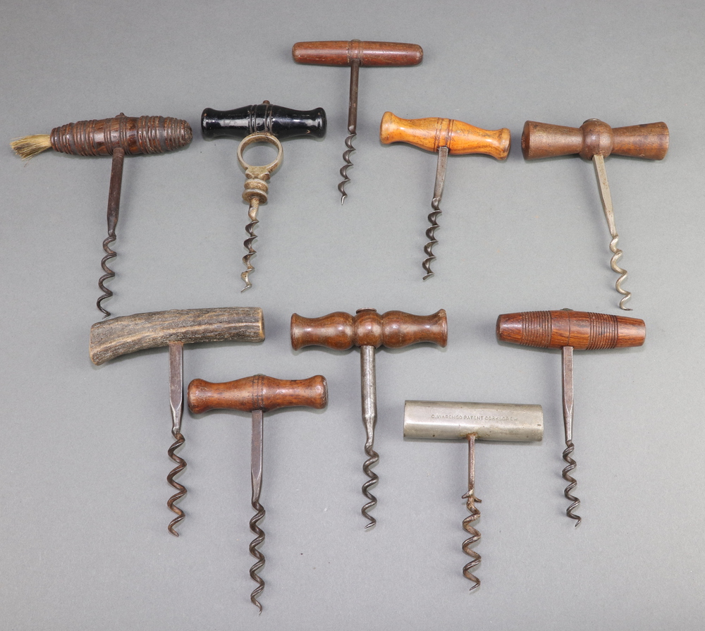 A C Viarengo Patent corkscrew and 9 other corkscrews 5th October 2023