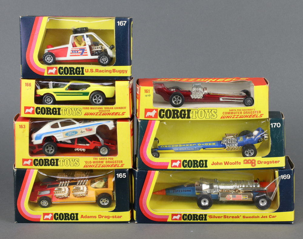 Voiture Miniature Corgi N°161 Whizzwheels Santa Pod Raceway - Échelle 1:61 - Occasion
