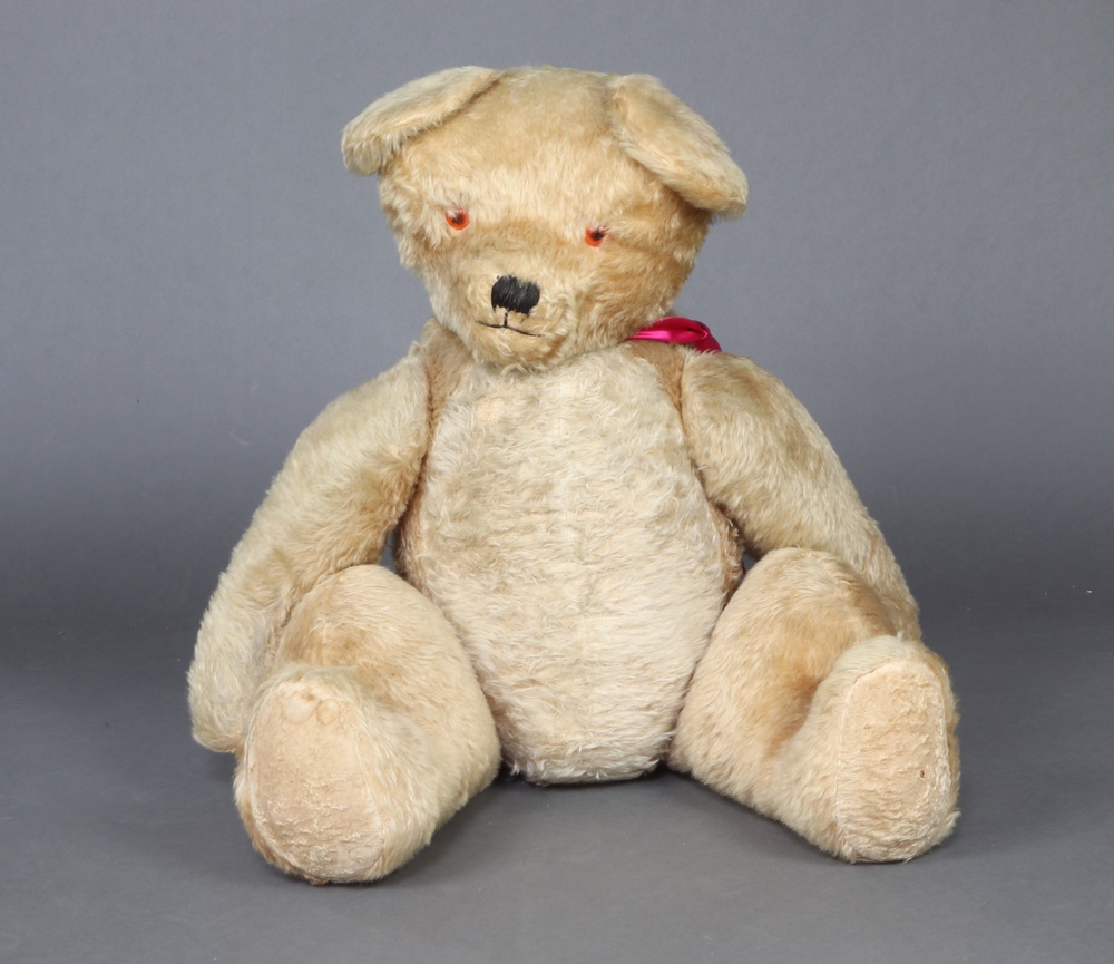 Merrythought Toys, a giant 1950's teddy bear with 12th June 2024