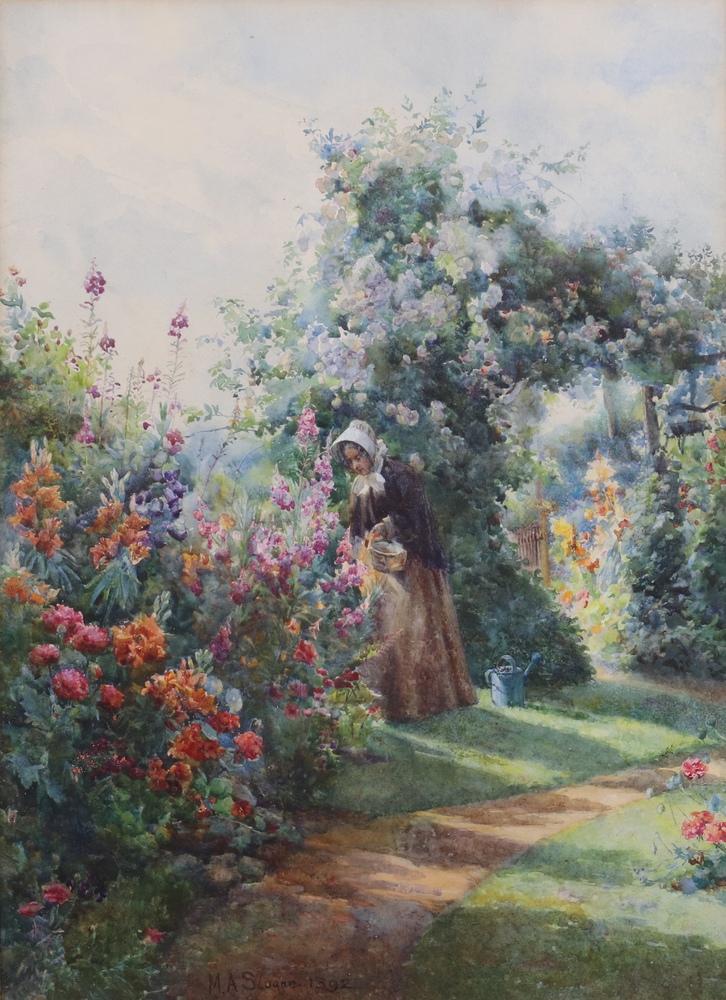 Mary Annie Sloane (British, 1867-1961), A Figure in a | 27th August ...